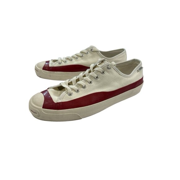 Size 11 - Pop Trading Company x Converse Jack Purcell Pro Low Egret Red - Picture 3 of 10